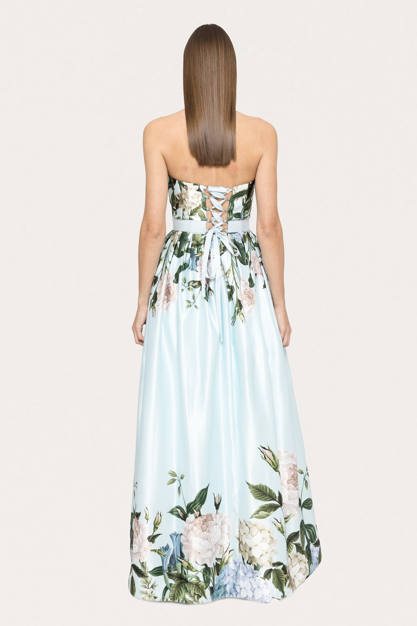 Taffeta corset maxi dress - RS15735 NISSA