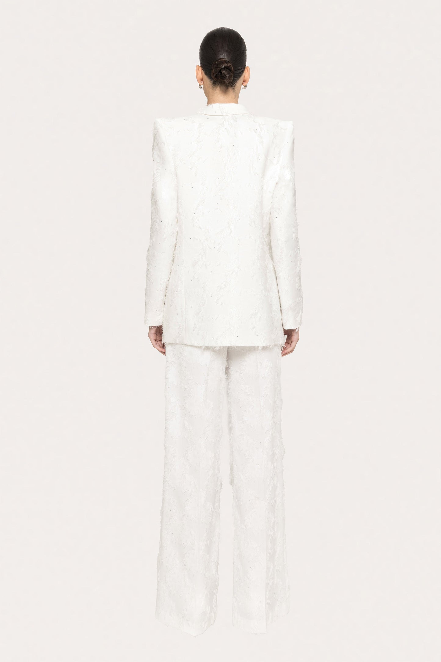 Embellished jaquard blazer - S15351 NISSA