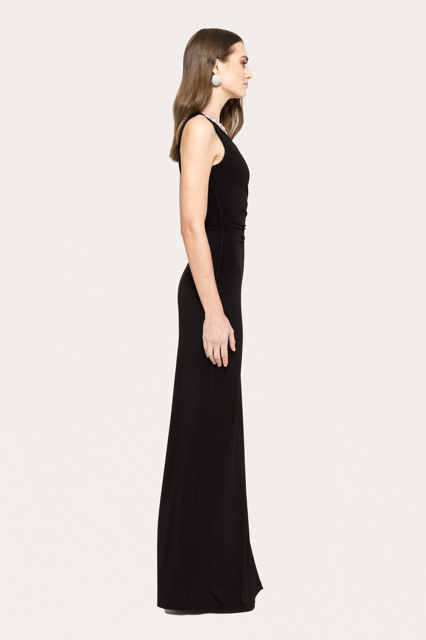 Crystal-embellished jersey maxi dress NISSA