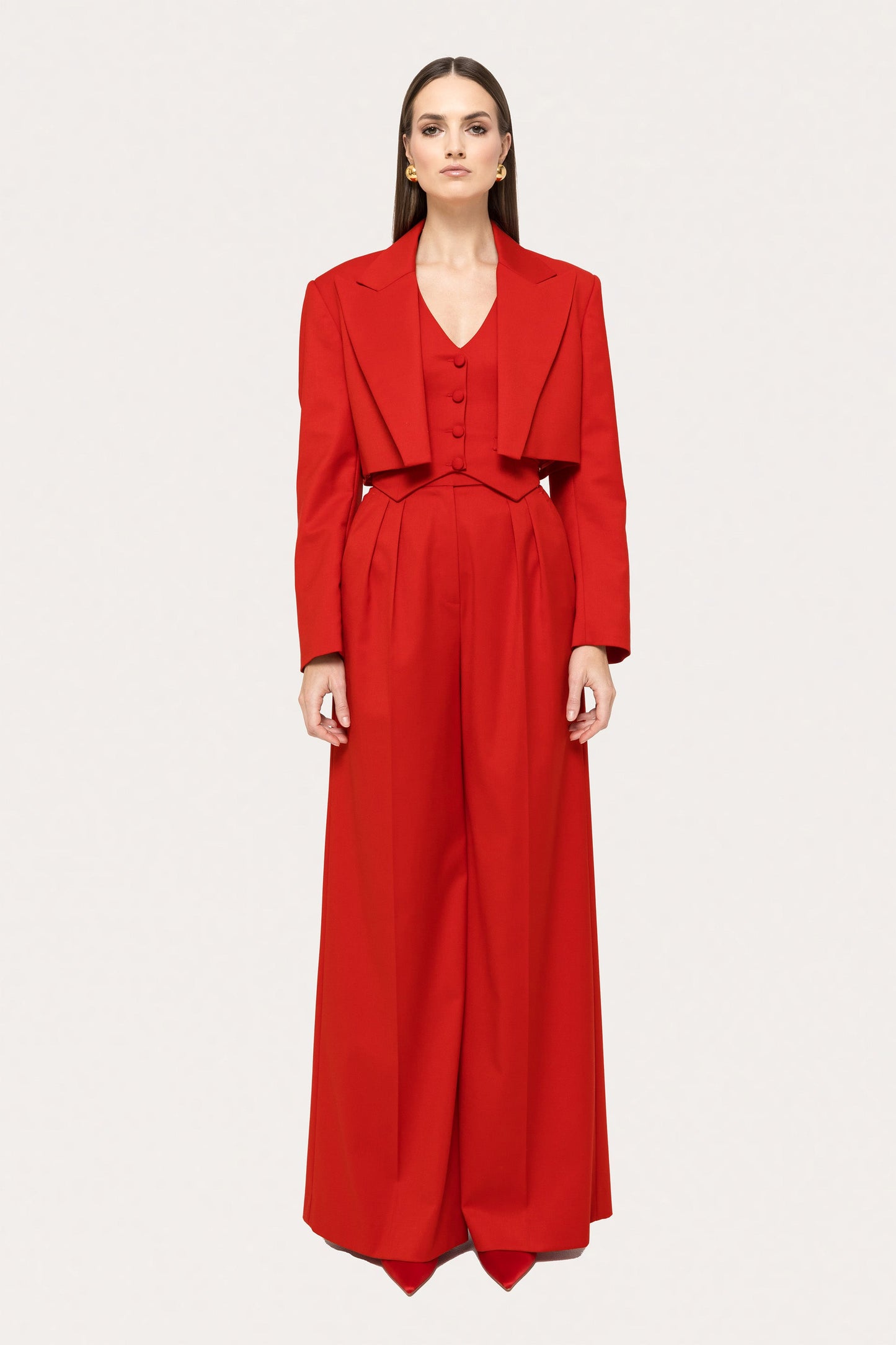 Cropped blazer - S15784 NISSA