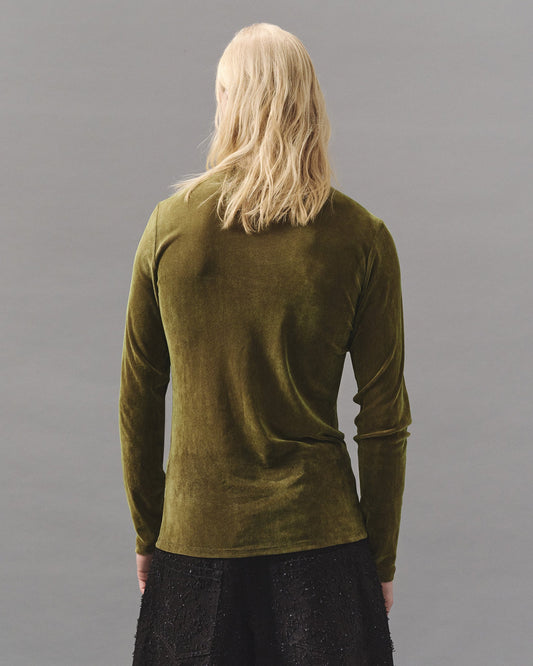 SHEEN VELVET LONGSLEEVE (MEN FIT) THEO