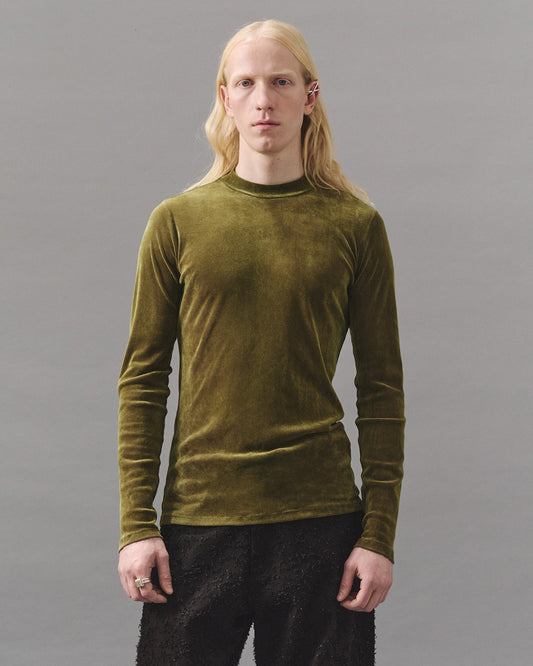 SHEEN VELVET LONGSLEEVE (MEN FIT) THEO