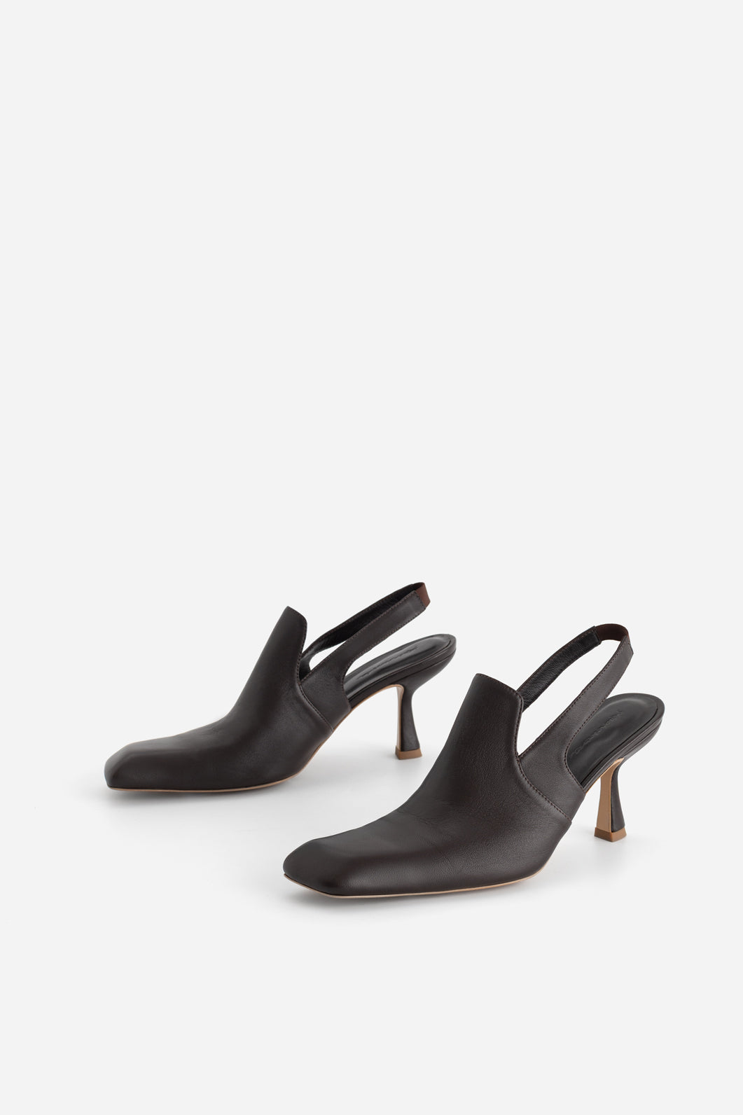 SONIA Dark Brown Leather Pumps /7 cm/ KACHOROVSKA