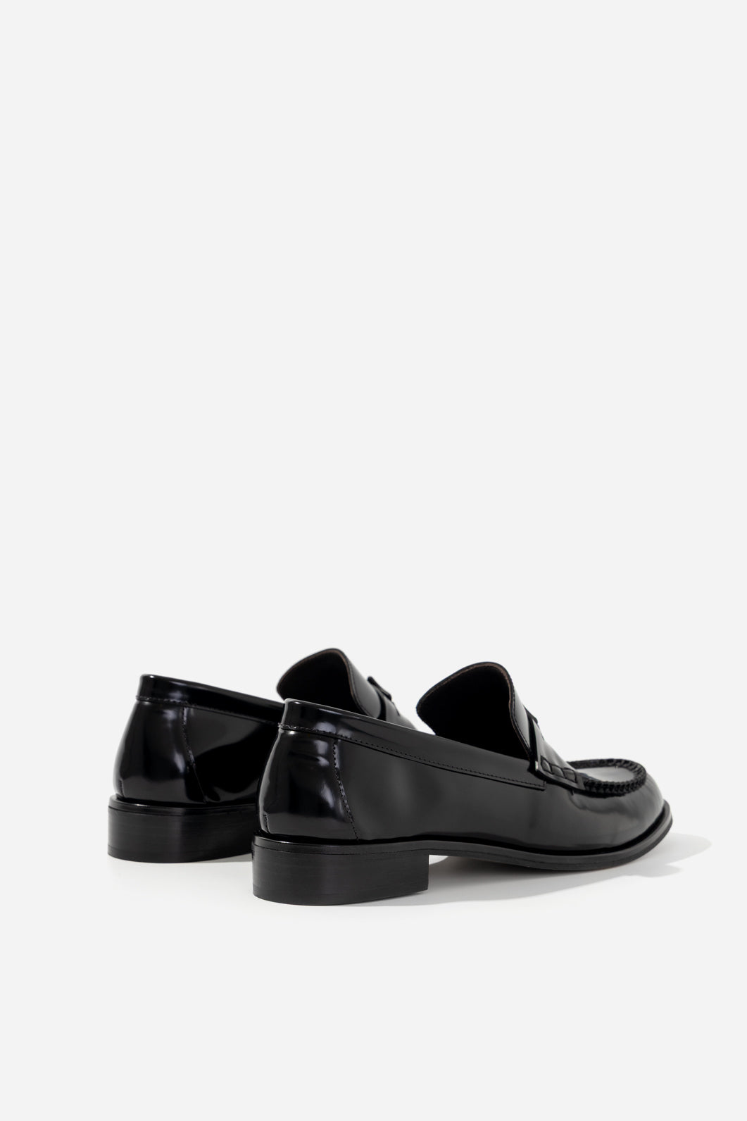DUCKY black loafers KACHOROVSKA