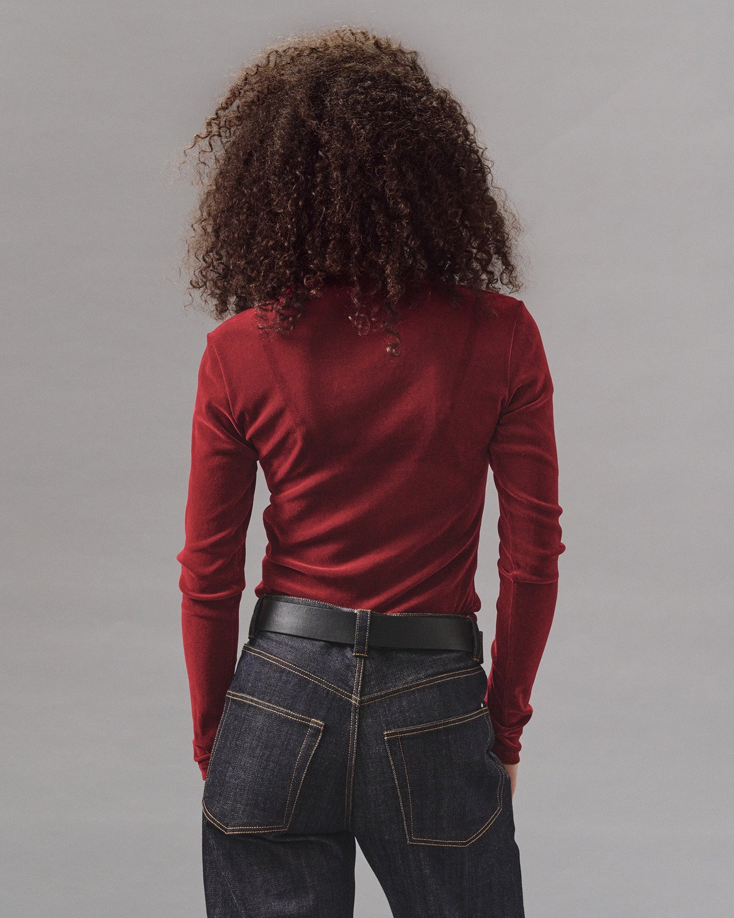 SHEEN VELVET LONGSLEEVE (WOMEN FIT) THEO