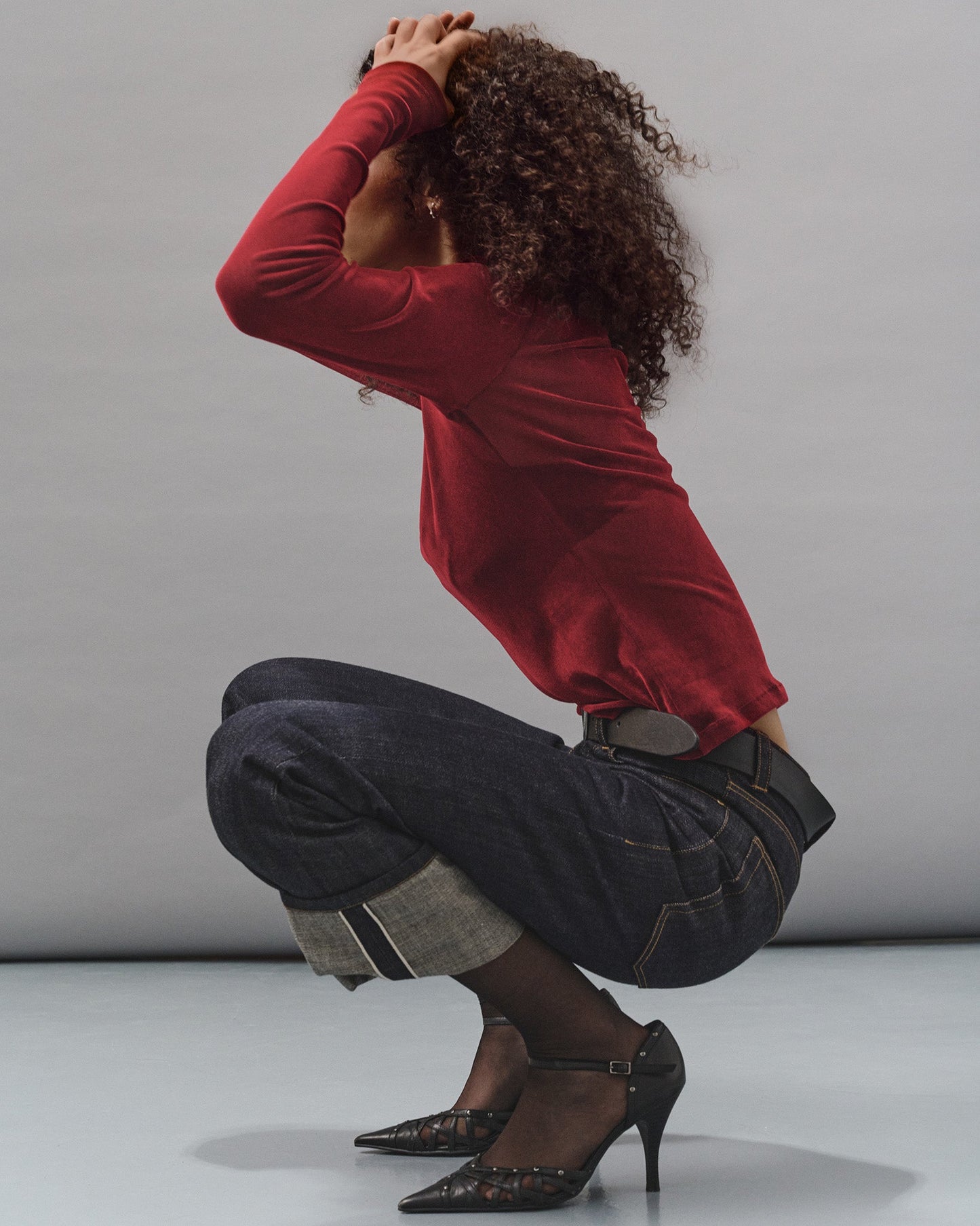 SHEEN VELVET LONGSLEEVE (WOMEN FIT) THEO