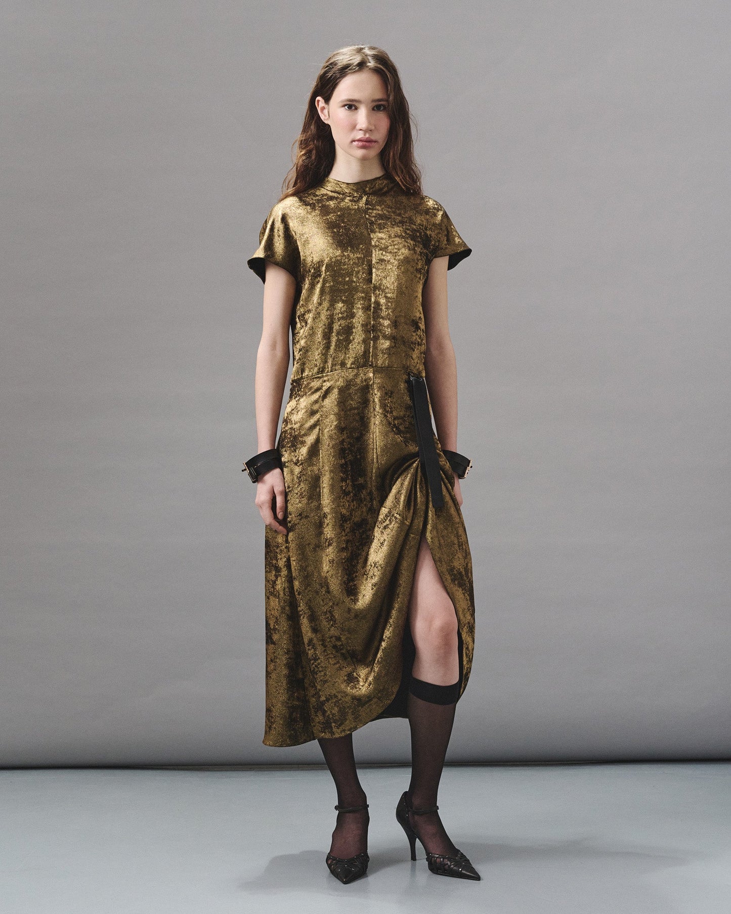 GILDED MARTINGALE DRESS THEO