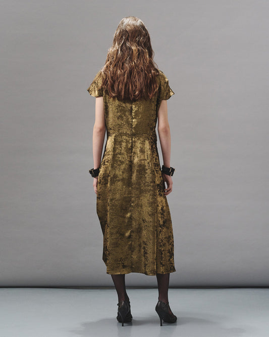 GILDED MARTINGALE DRESS THEO