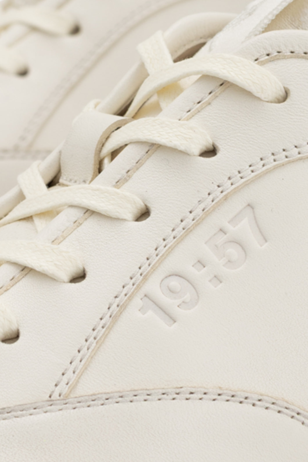 BOWLEY MILK LEATHER SNEAKERS KACHOROVSKA