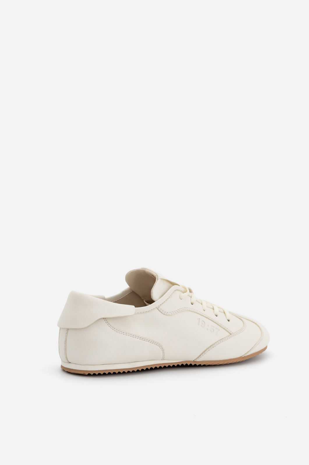 BOWLEY MILK LEATHER SNEAKERS KACHOROVSKA