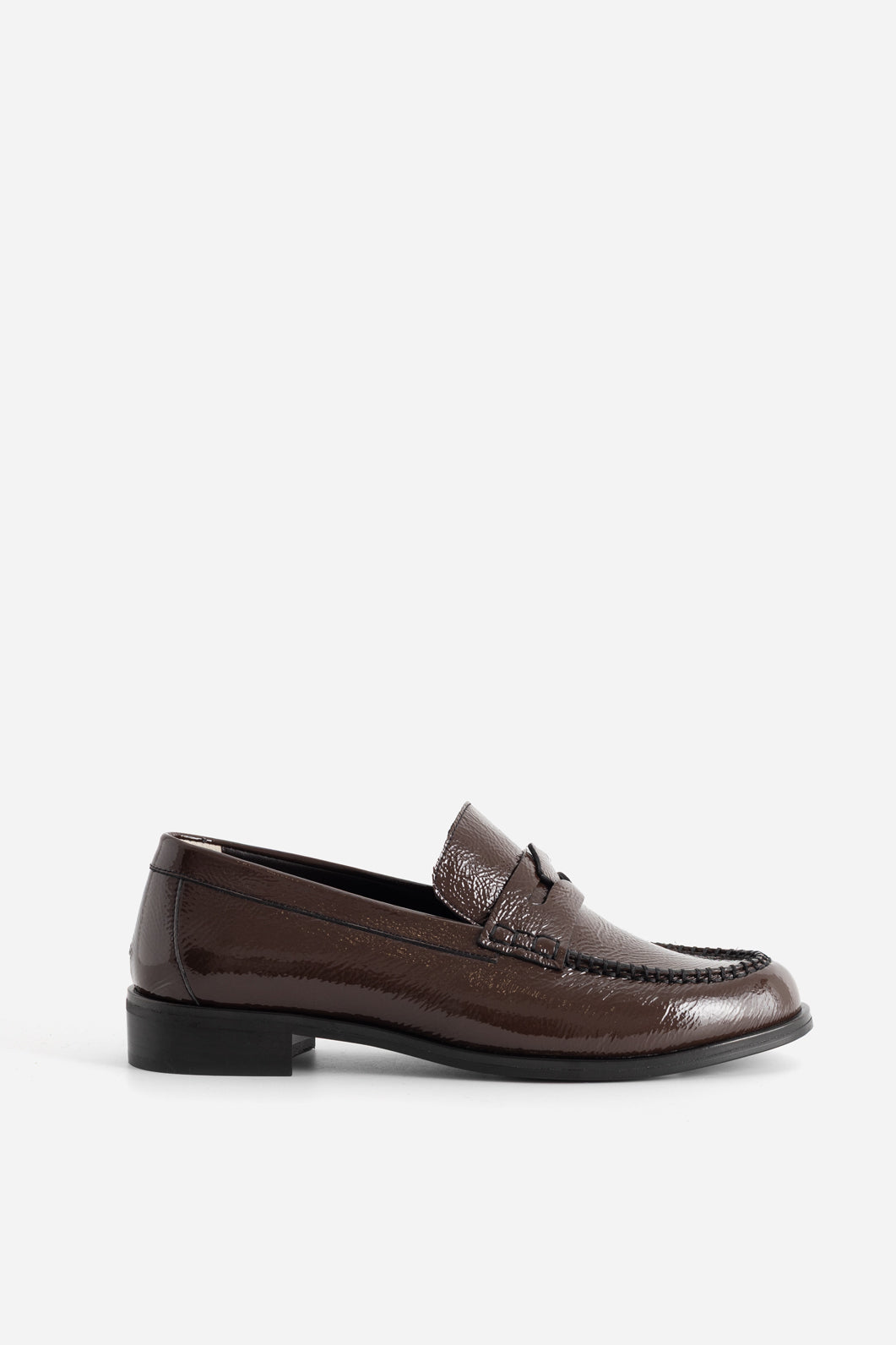 DUCKY BROWN LEATHER LOAFERS KACHOROVSKA