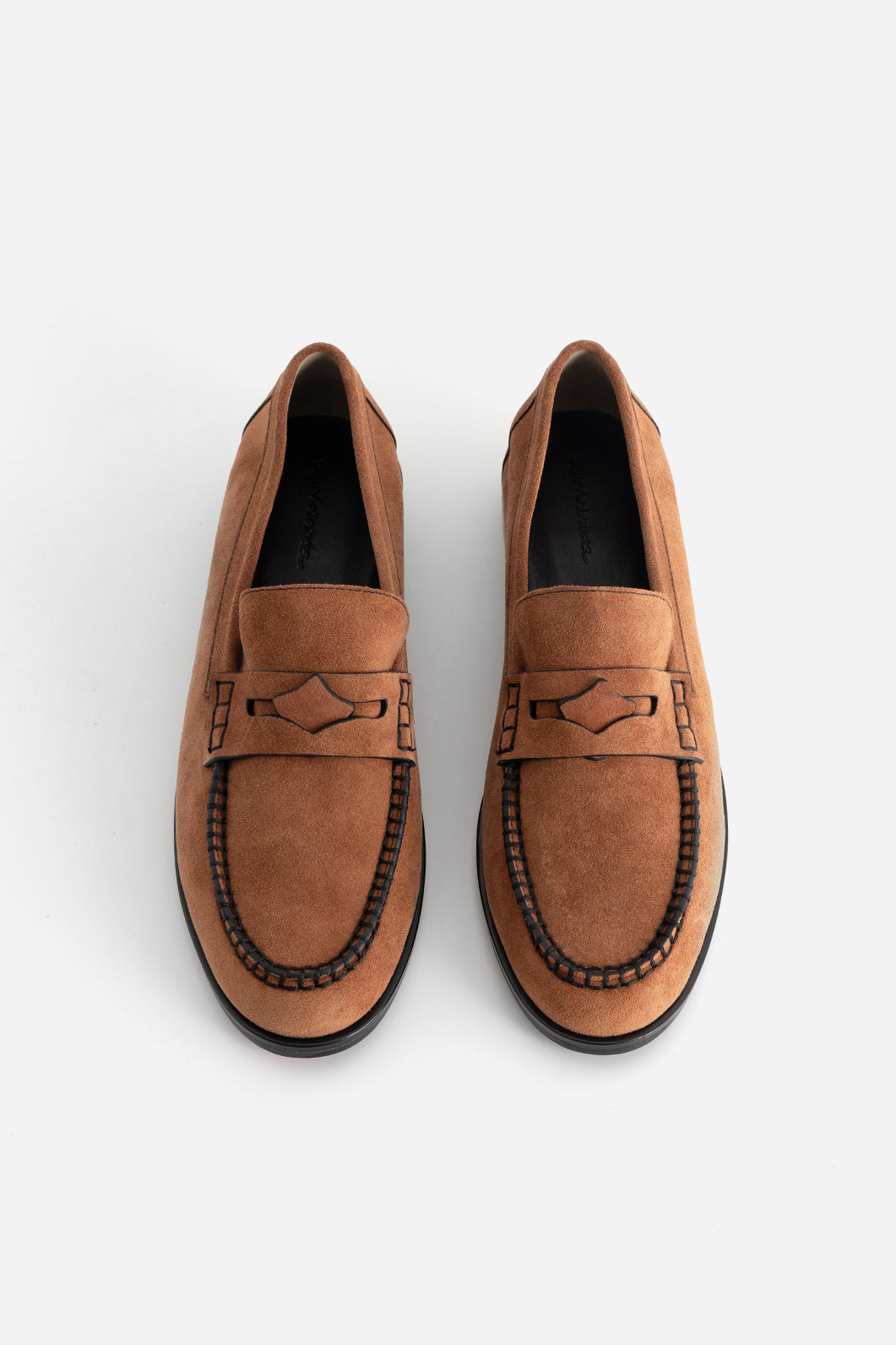 DUCKY BROWN SUEDE LOAFERS KACHOROVSKA