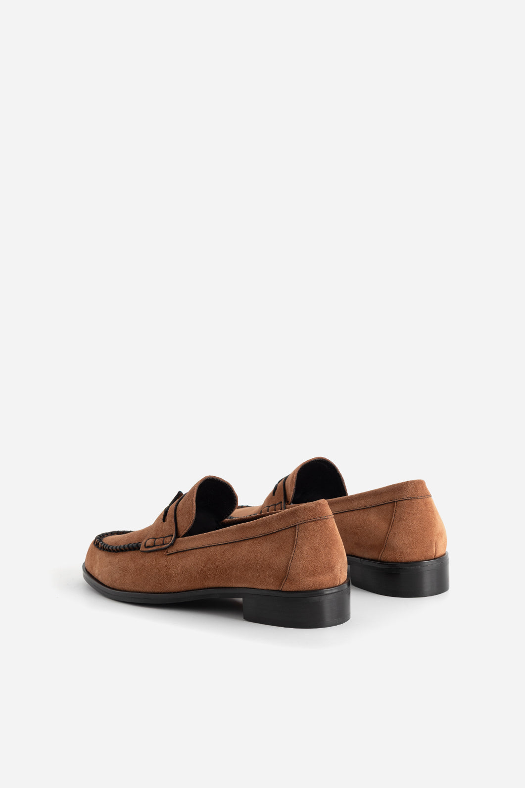 DUCKY BROWN SUEDE LOAFERS KACHOROVSKA