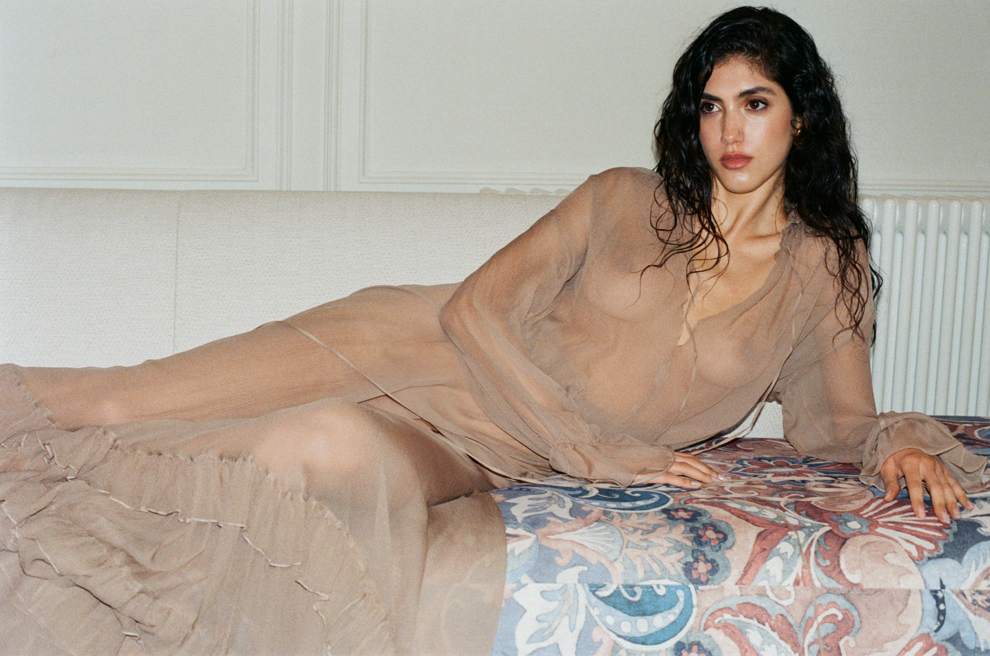 Chiffon silk blouse NOVITSKA