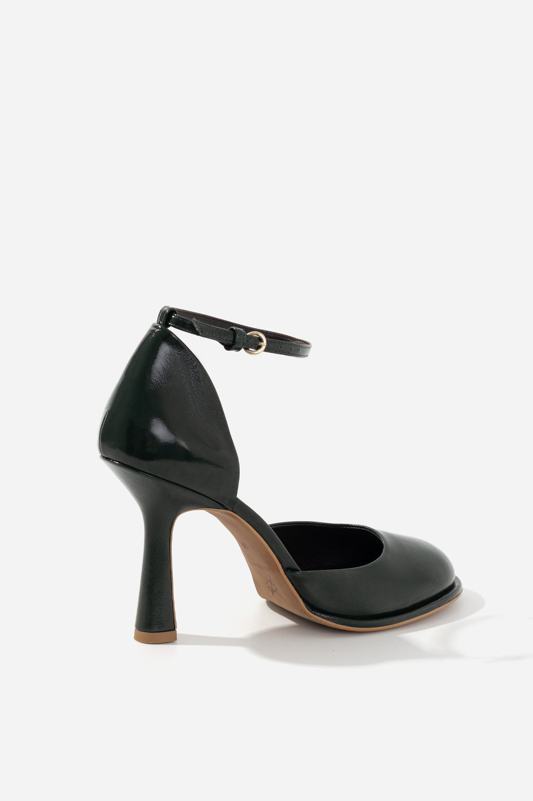 AMANDA dark green shoes KACHOROVSKA