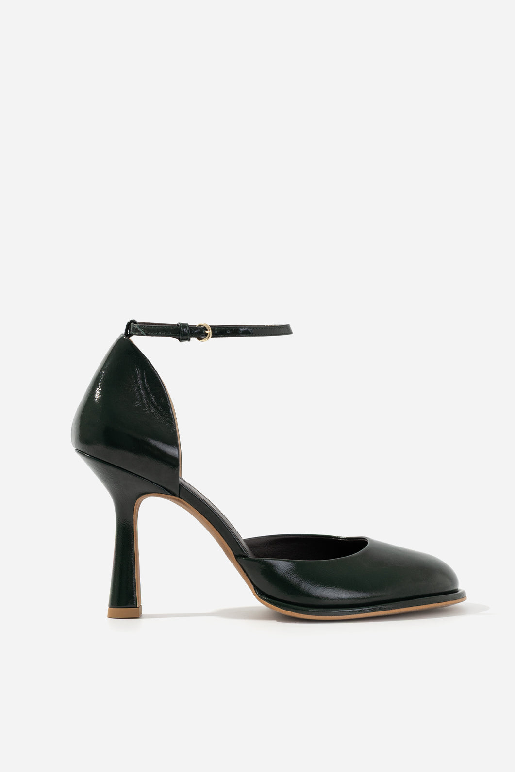 AMANDA dark green shoes KACHOROVSKA