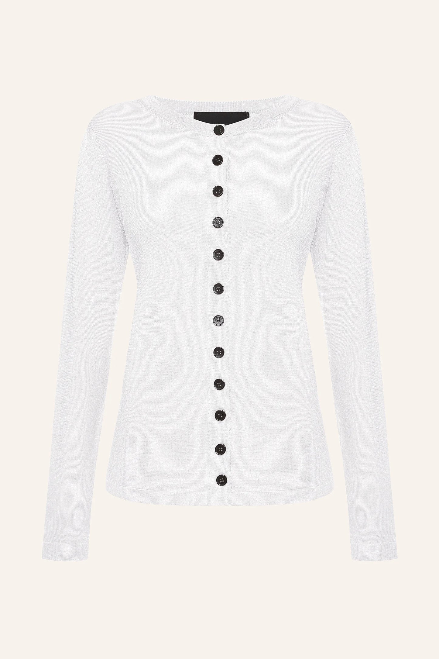 KNITWEAR CARDIGAN KATERINA KVIT