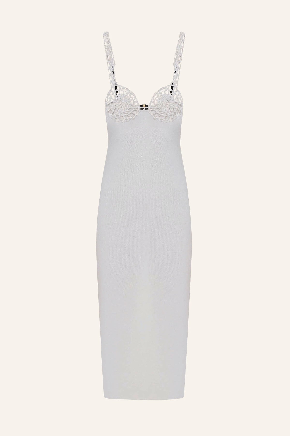 KNITWEAR DRESS  KATERINA KVIT