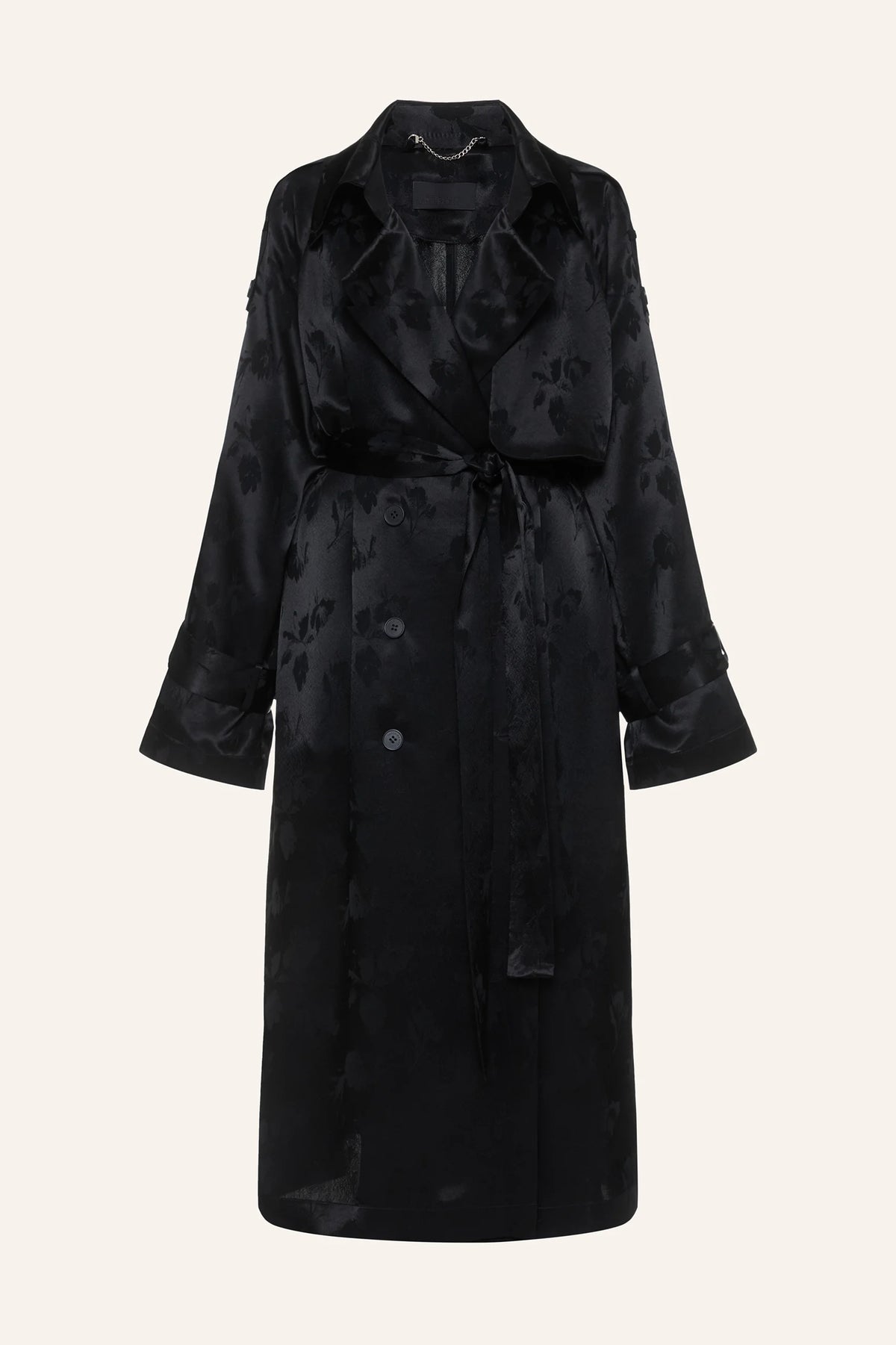 VISCOSE COAT KATERINA KVIT