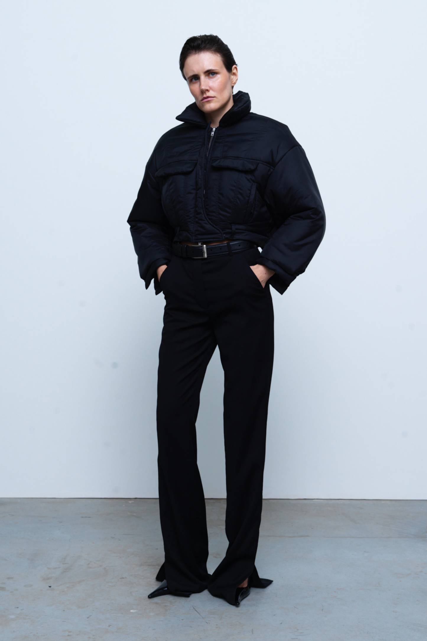 TROUSERS #07 — Classic Trousers with Side Slits GUDU