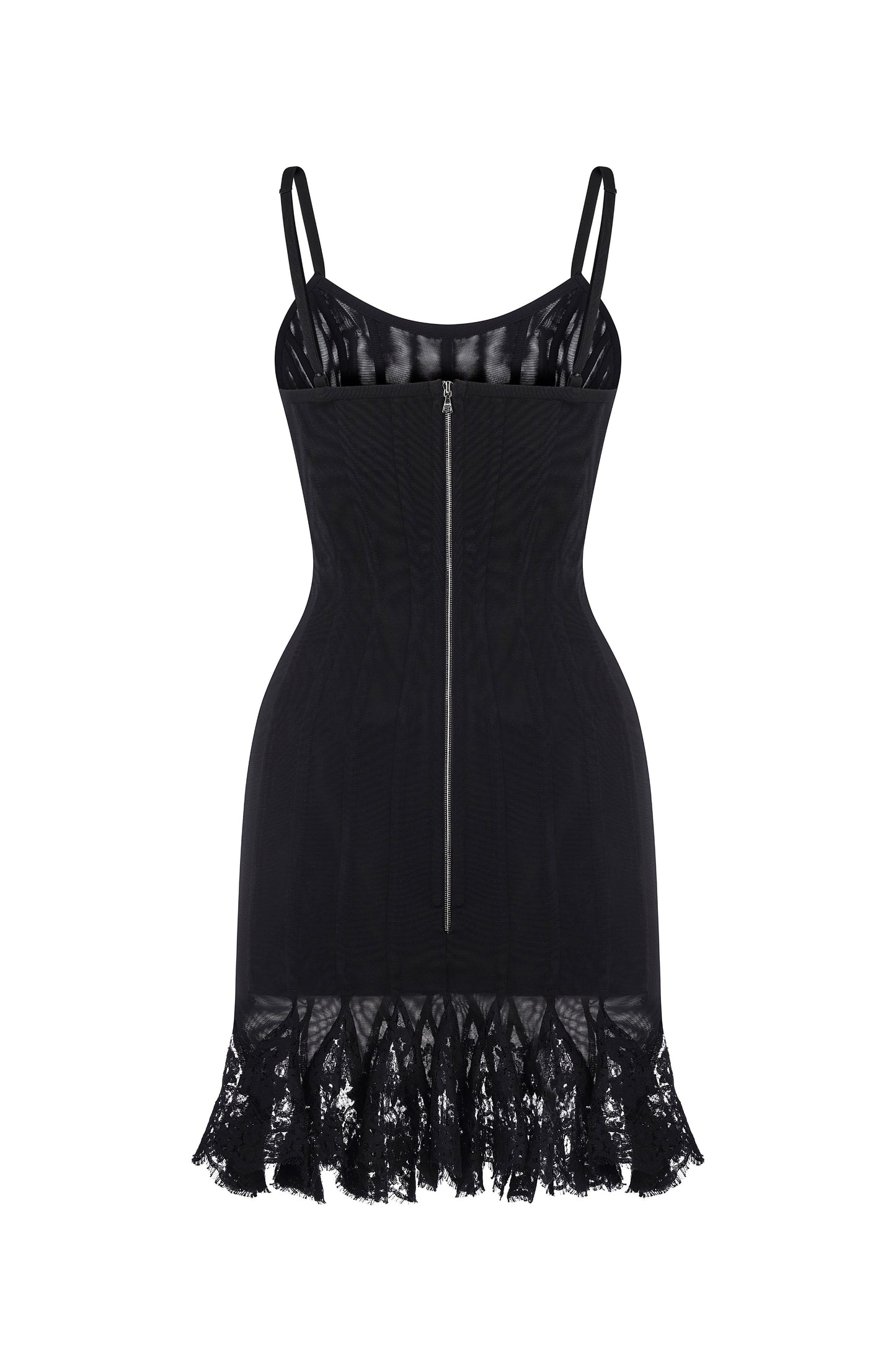 Lace godet corset dress FROLOV