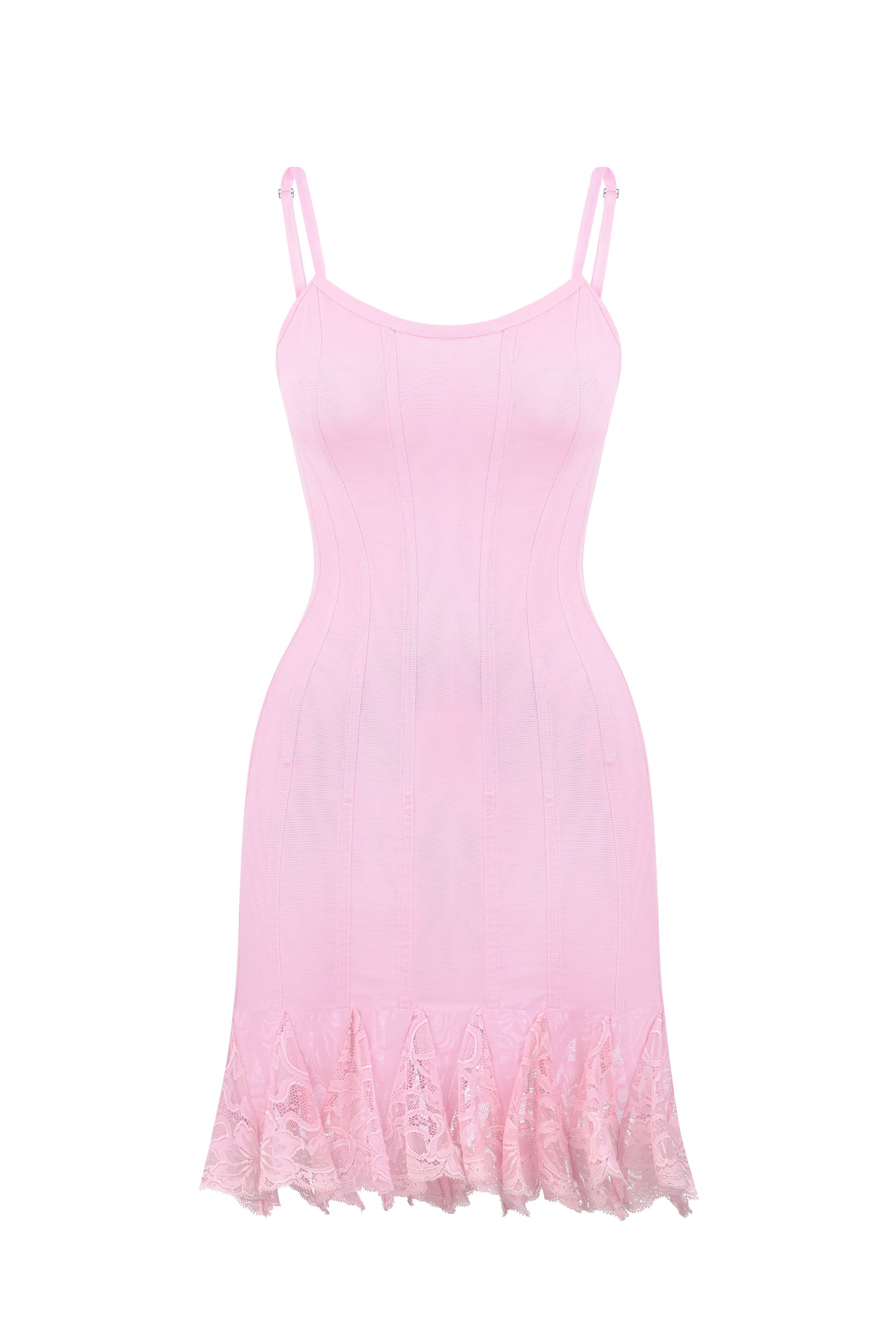 Lace godet corset dress FROLOV