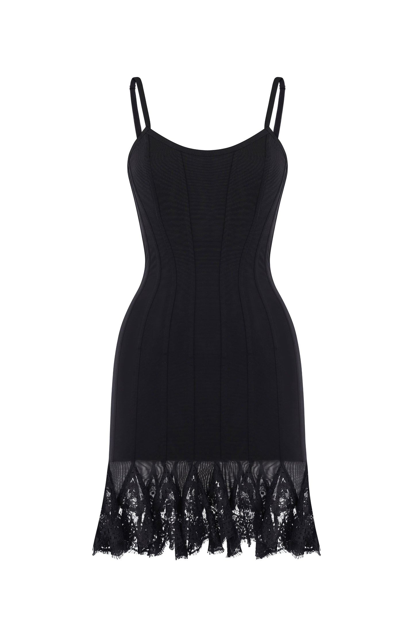 Lace godet corset dress FROLOV