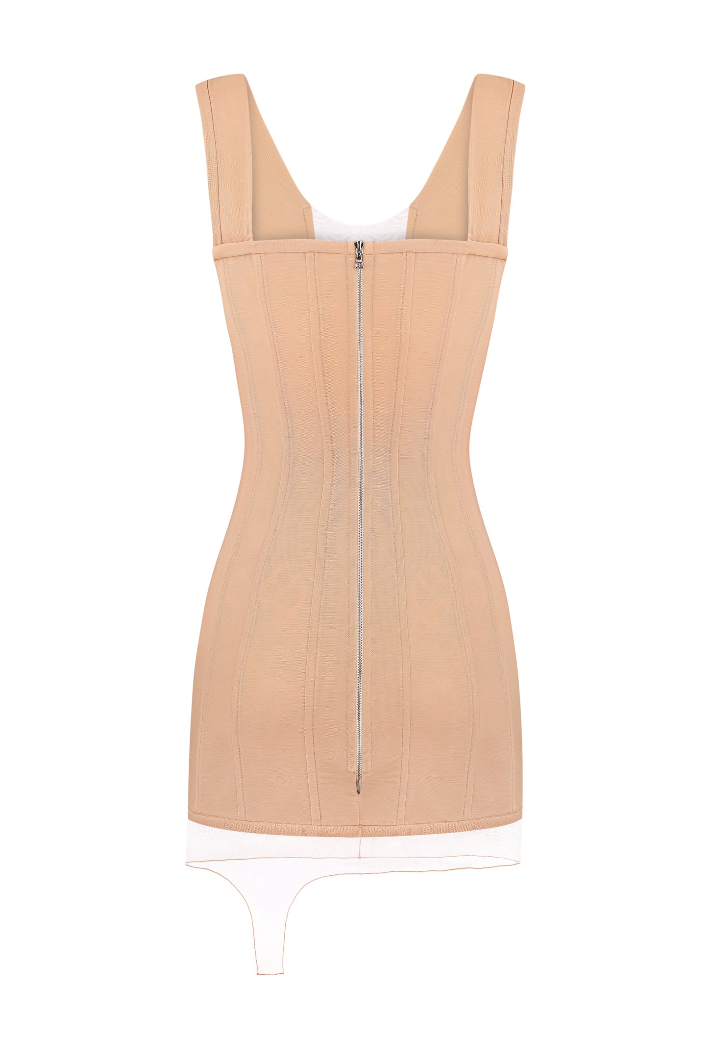 Corset dress with net strap FROLOV