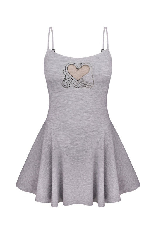 Mini dress with Heart cut FROLOV