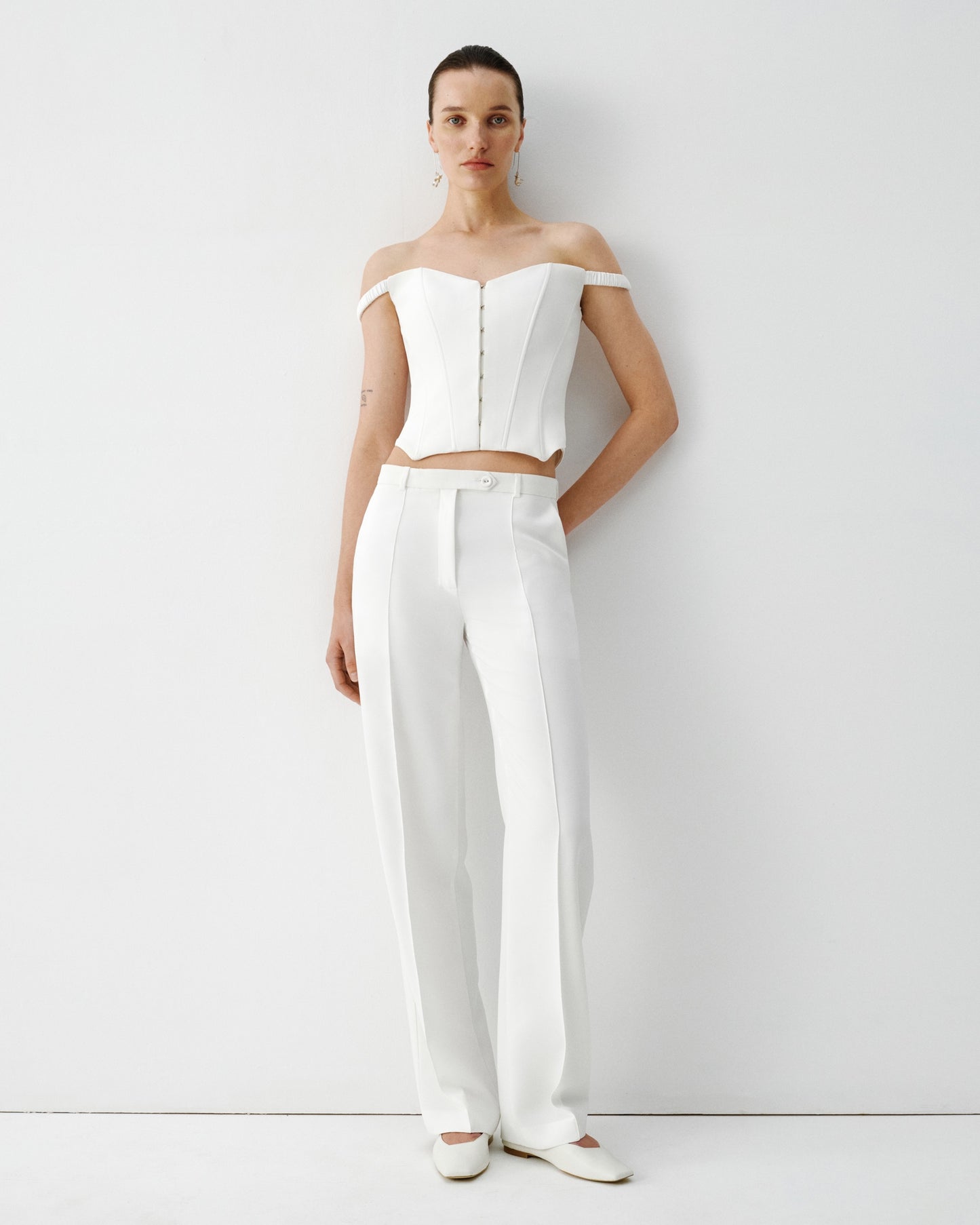 WIDE-LEG TROUSERS ELENA REVA