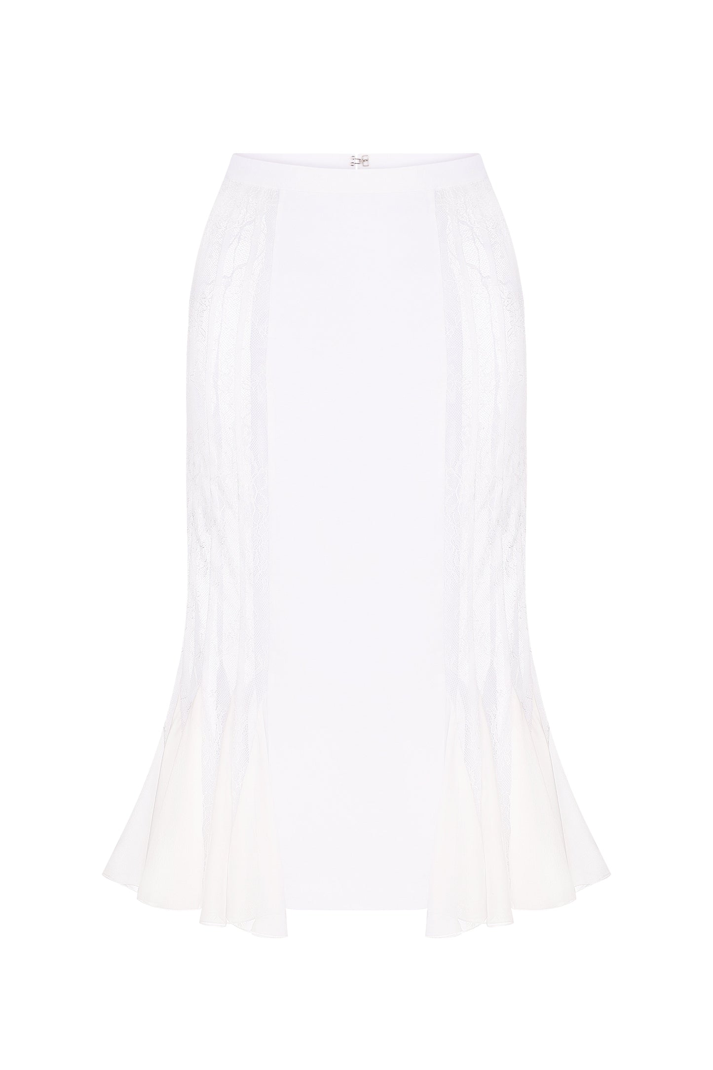 Corset skirt with corset mesh and lace details FROLOV