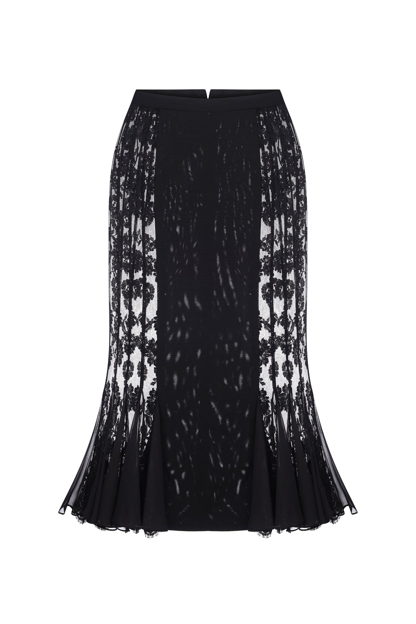 Corset skirt with corset mesh and lace details FROLOV