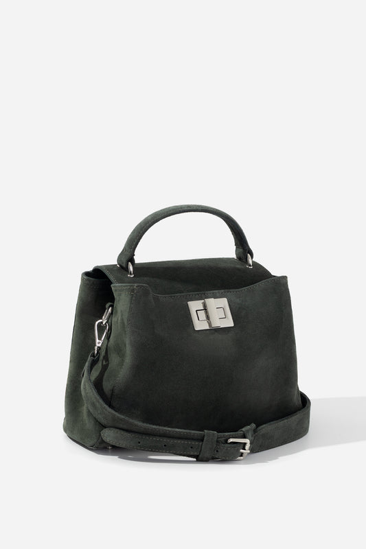 ERNA SOFT grey-green bag KACHOROVSKA