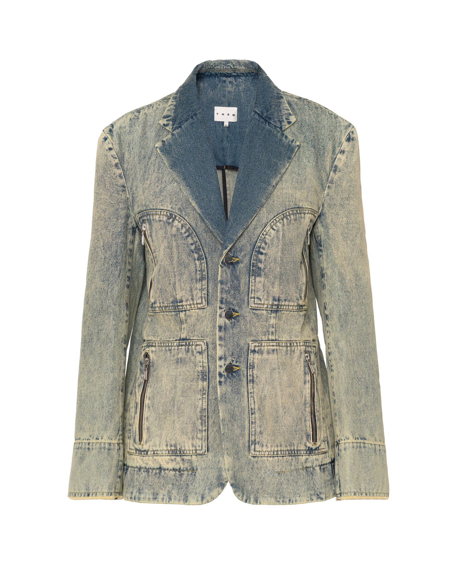 FADED MASCULINE DENIM JACKET THEO