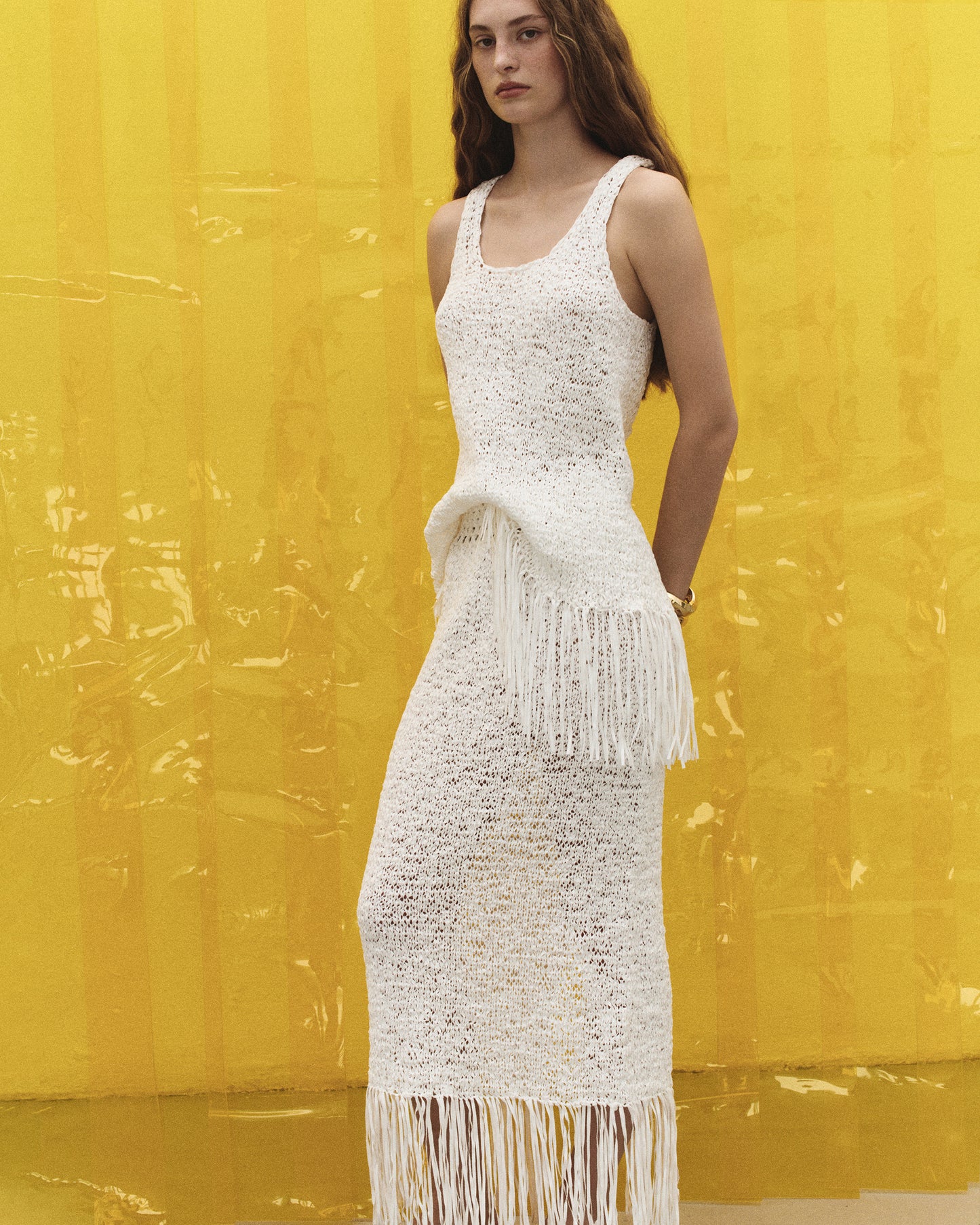 KNITWEAR TOP KATERINA KVIT