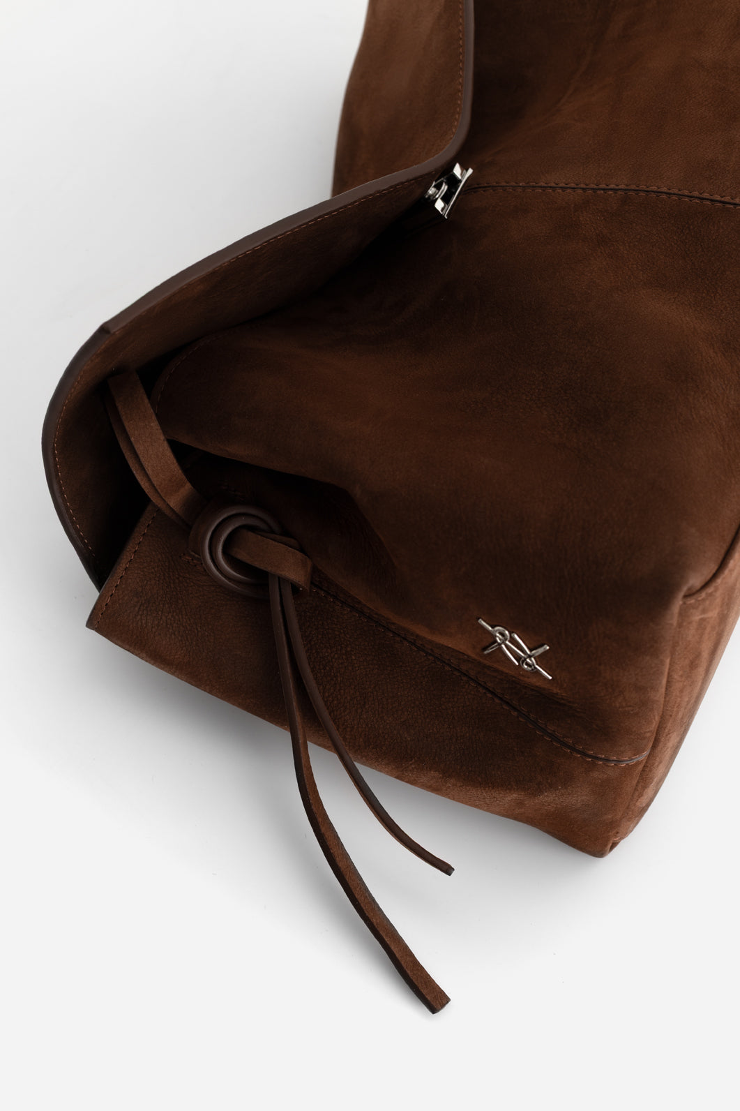 REBECCA GRANDE 35 BROWN NUBUCK BAG KACHOROVSKA