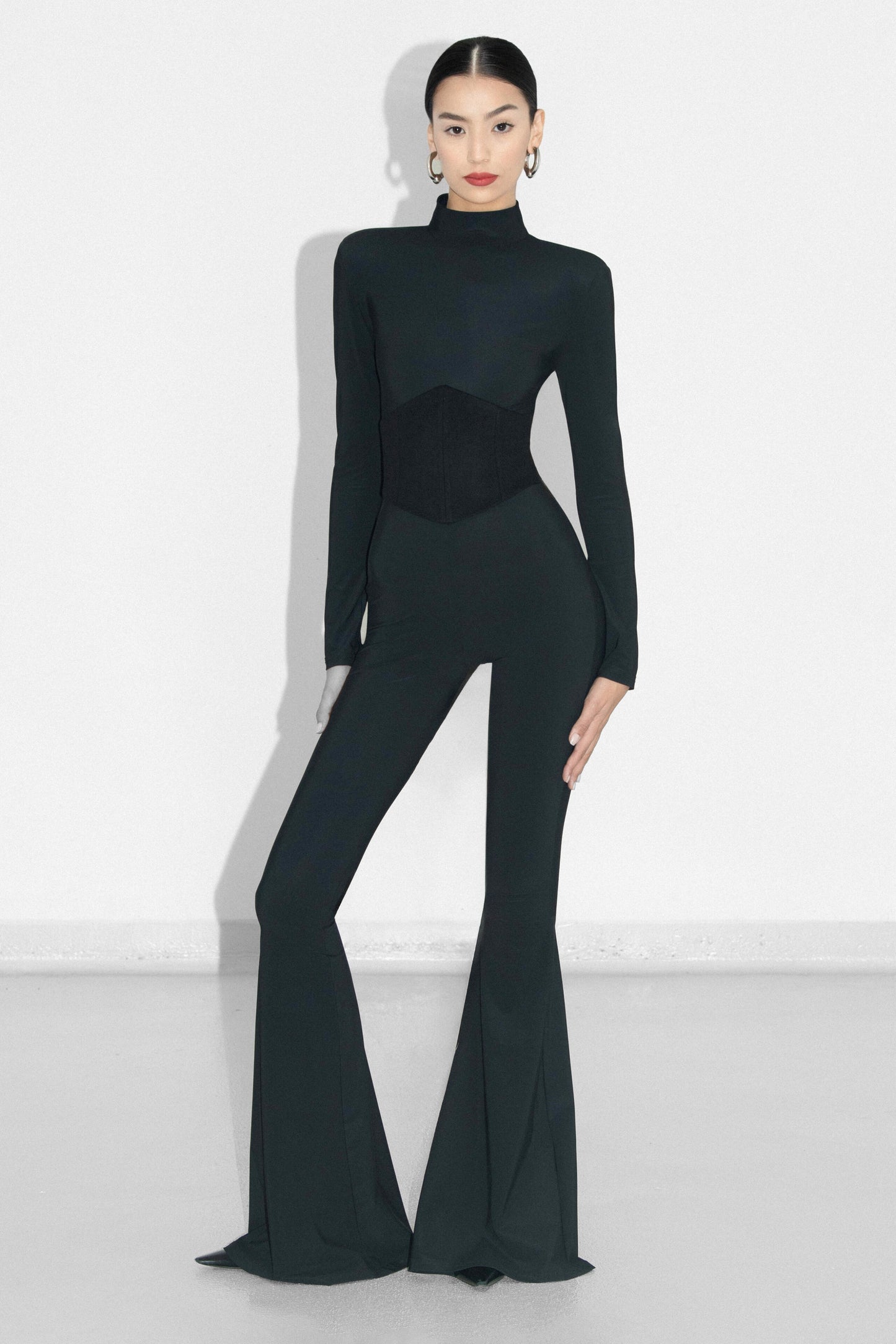 Lycra Flared Jumpsuit VESTIAIRE D'UN OISEAU LIBRE