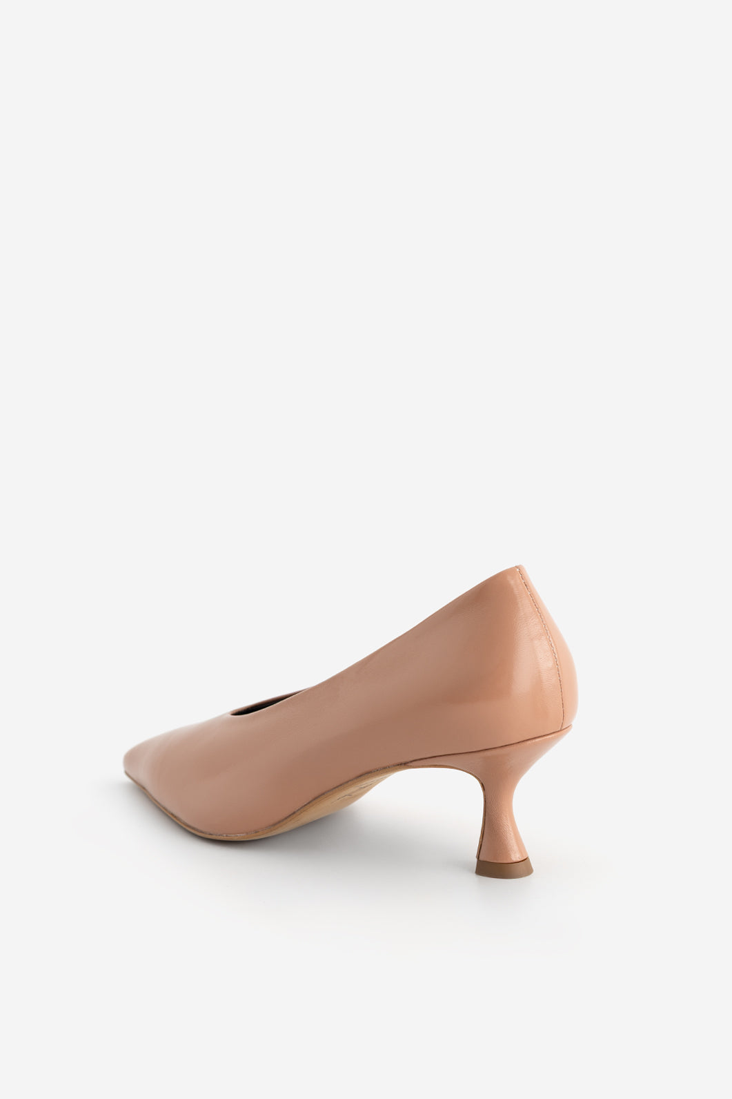 NELLIE BEIGE LEATHER PUMPS KACHOROVSKA