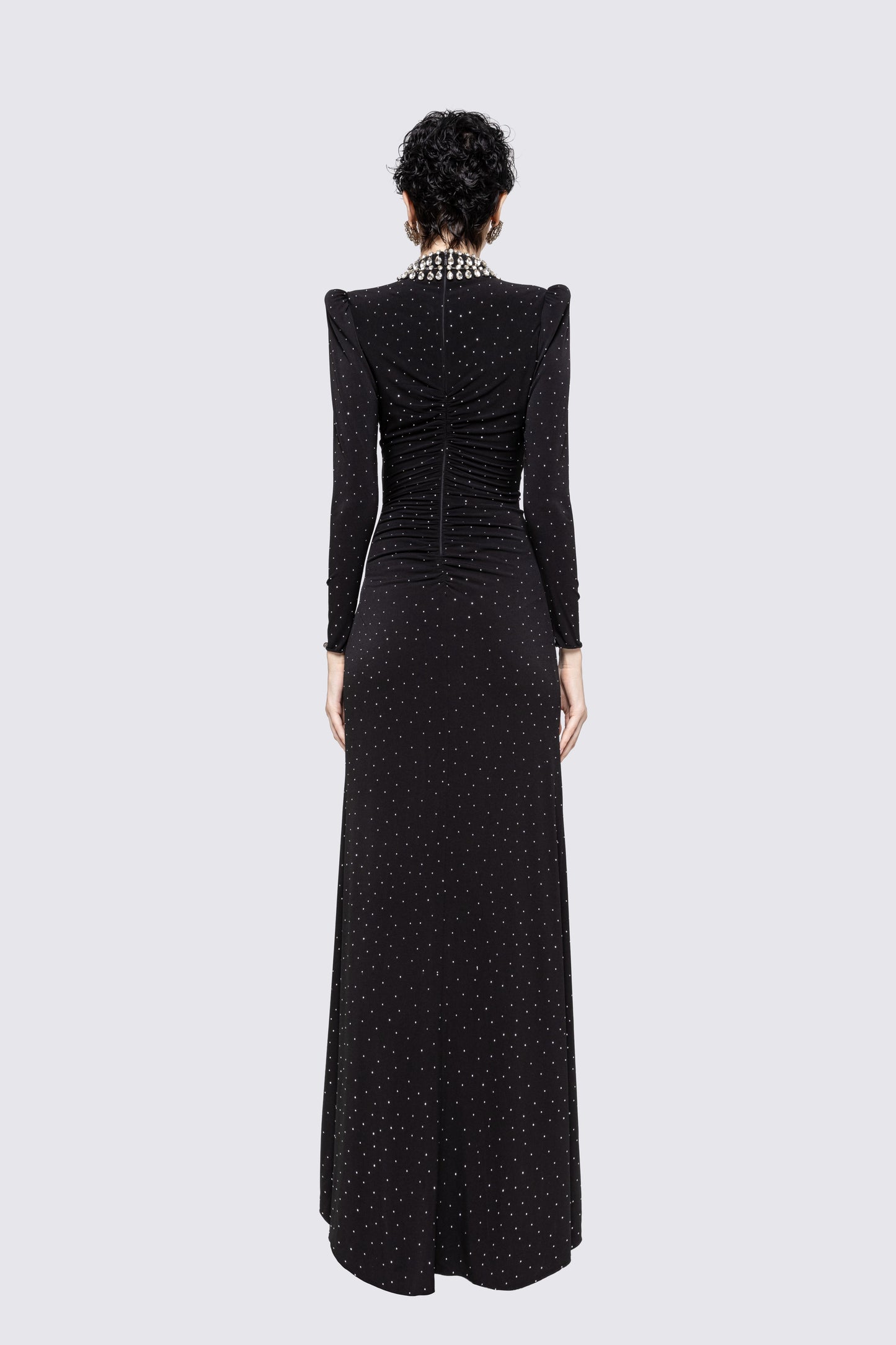 Crystal-embellished maxi dress NISSA