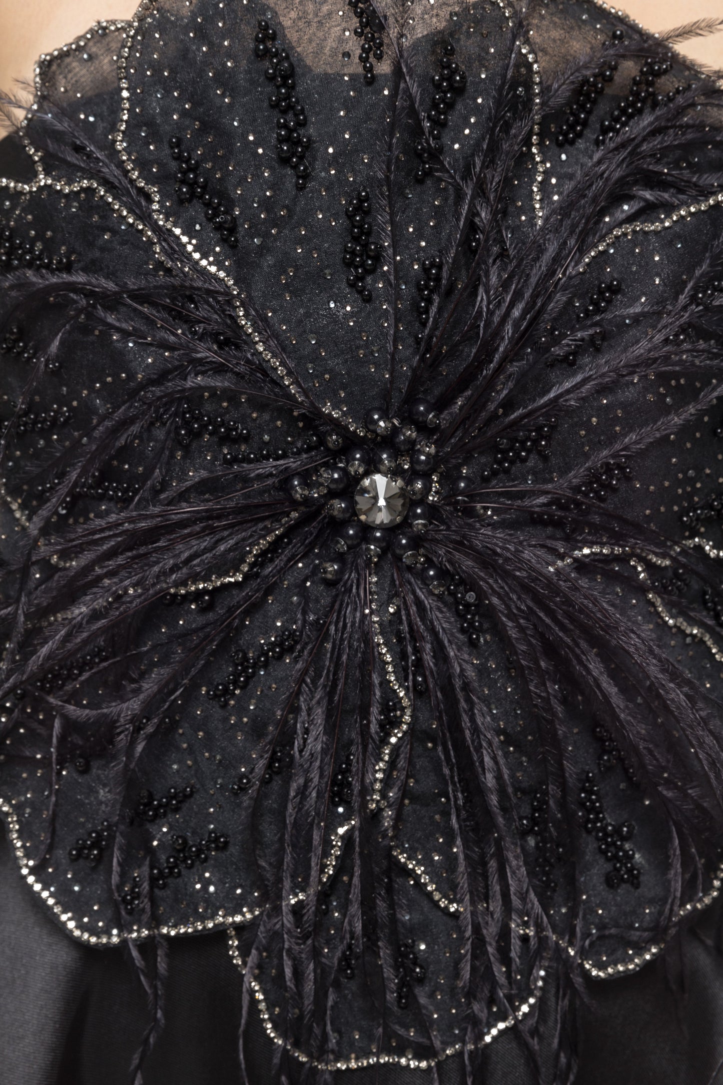 Floral-appliqué maxi dress NISSA