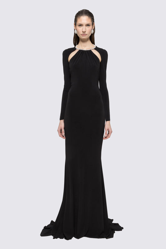 Backless maxi dress NISSA