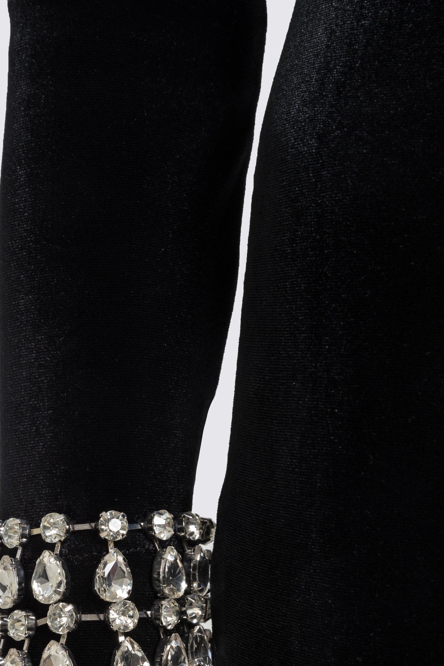 Backless velvet maxi dress NISSA