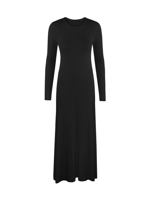 Black Knitted Dress BOBKOVA