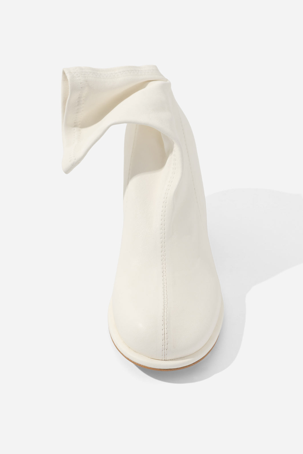BLANCA milky ankle boots KACHOROVSKA