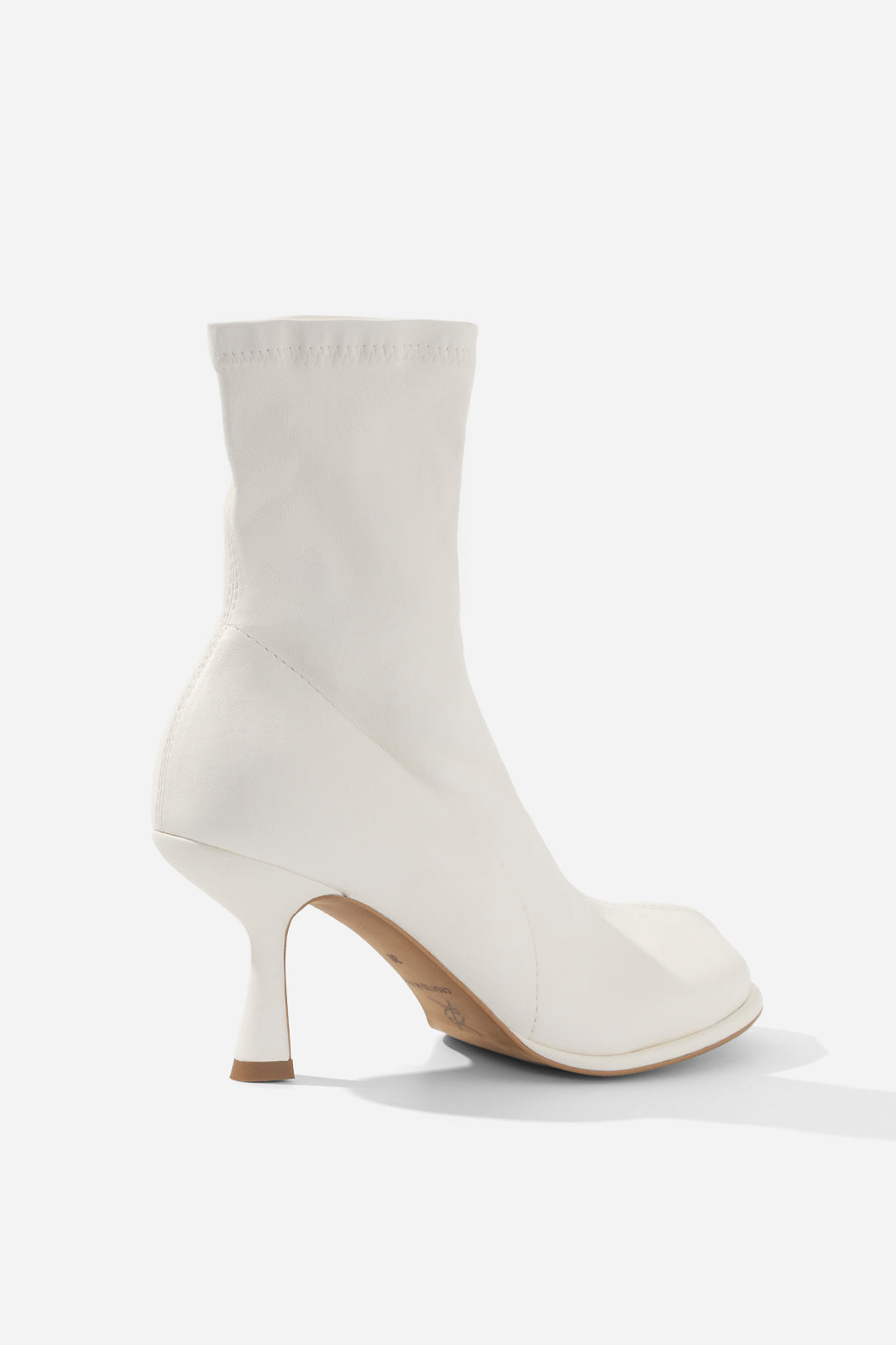 BLANCA milky ankle boots KACHOROVSKA