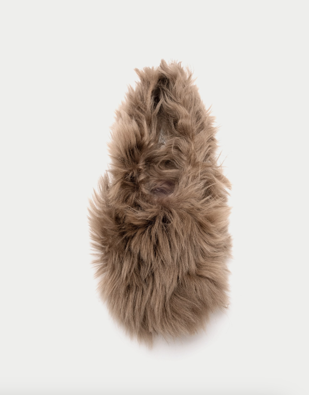 Fur-Fur Ballerinas Caramel Long HVOYA