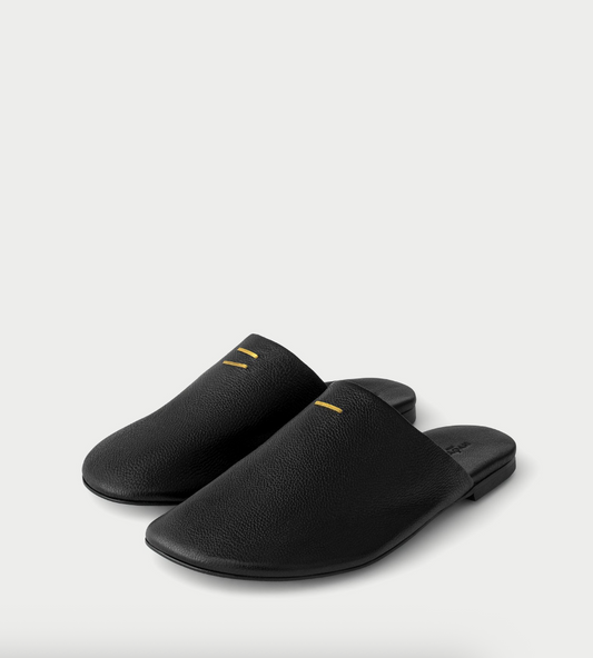 Clip Mules Leather HVOYA