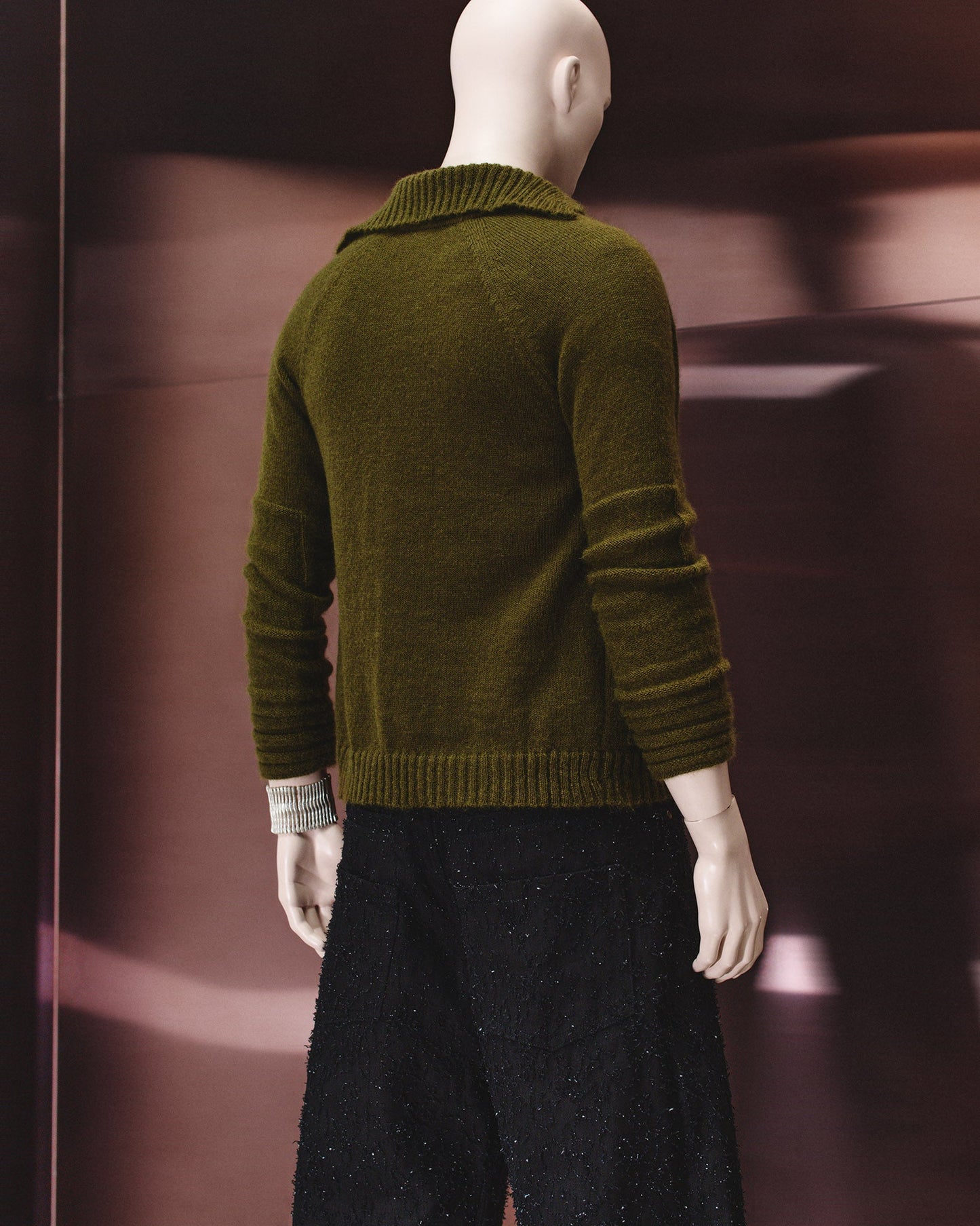 RUSTIC MOHAIR CARDIGAN THEO