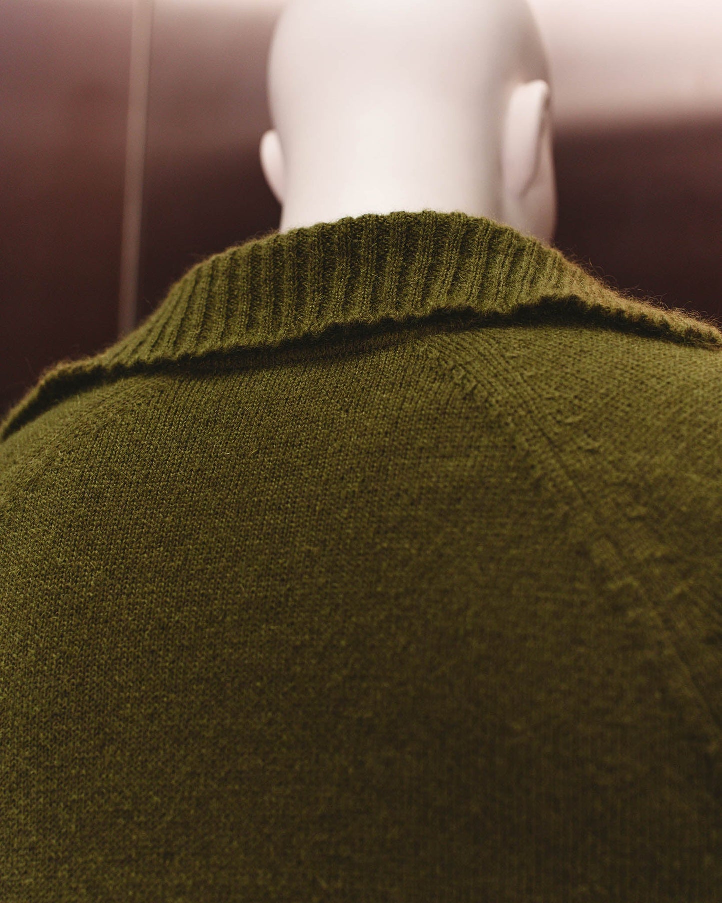 RUSTIC MOHAIR CARDIGAN THEO