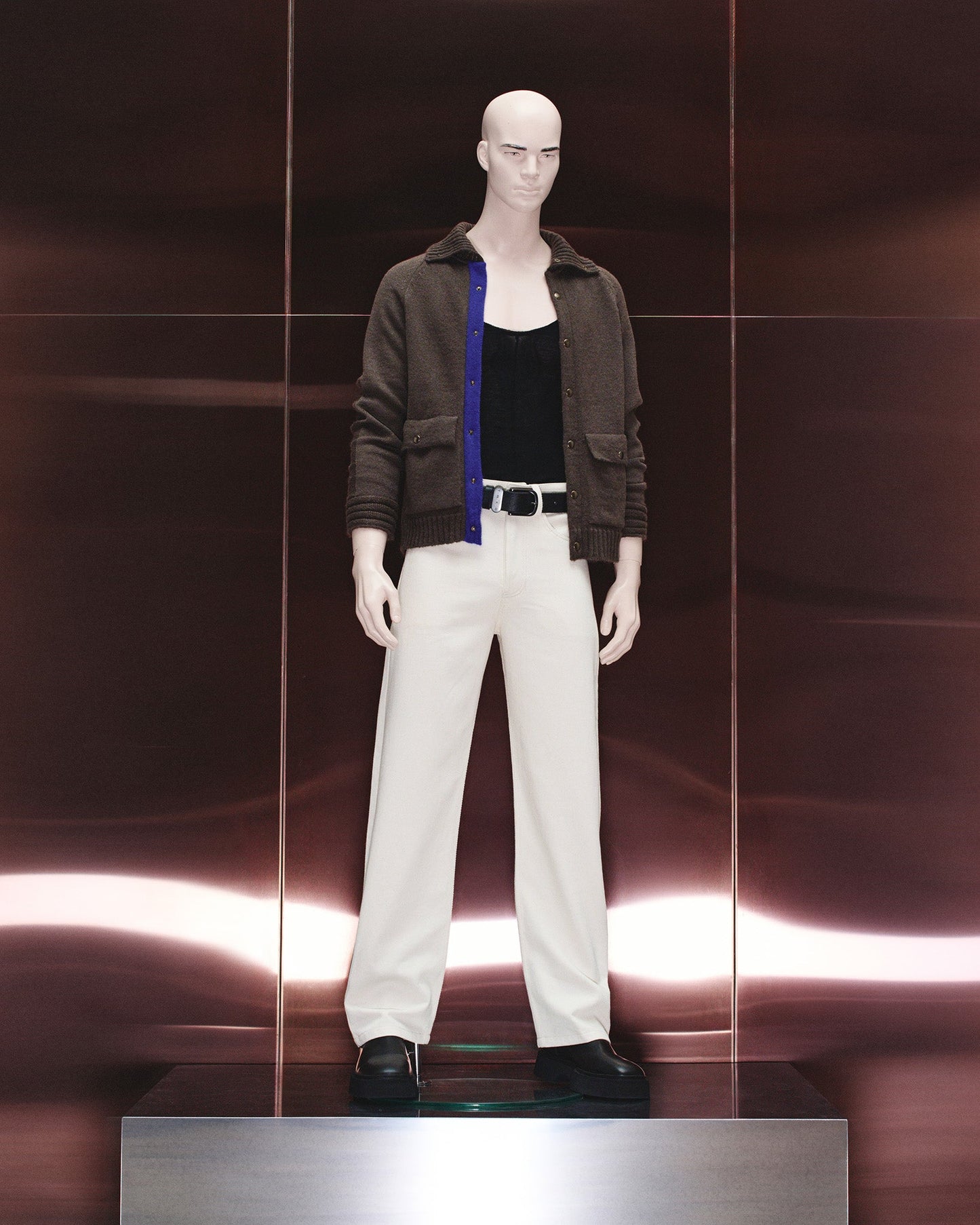 RUSTIC MOHAIR CARDIGAN THEO